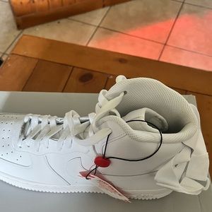 White Nike Air Force 1 High (Size 12.5) Brand New